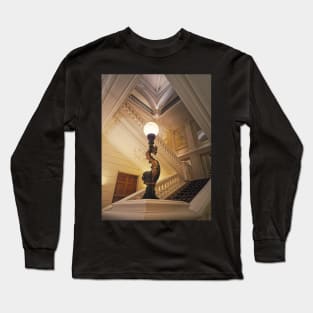 stairwell with vintage lamps Long Sleeve T-Shirt